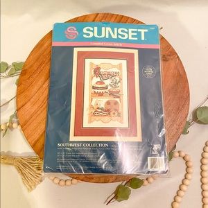 Vintage Sunset Southwest Cross stitch kit